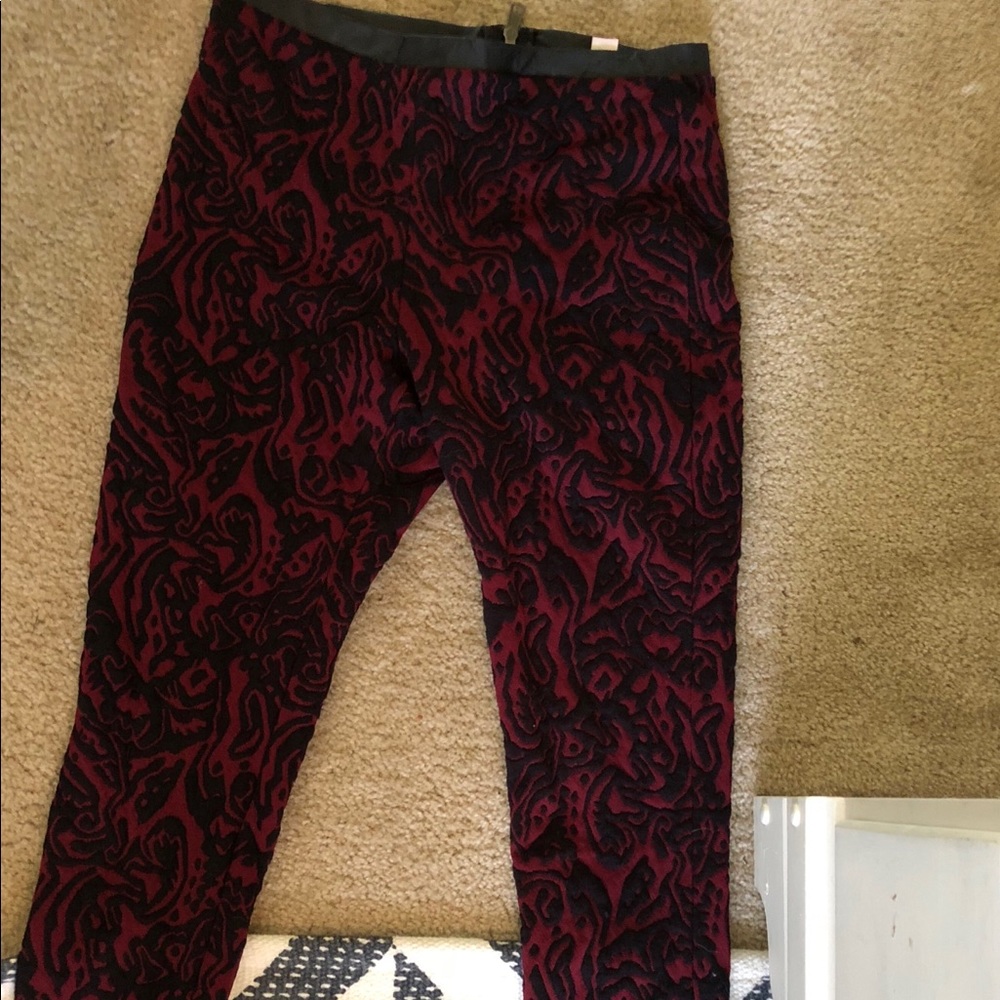 Velvet leggings